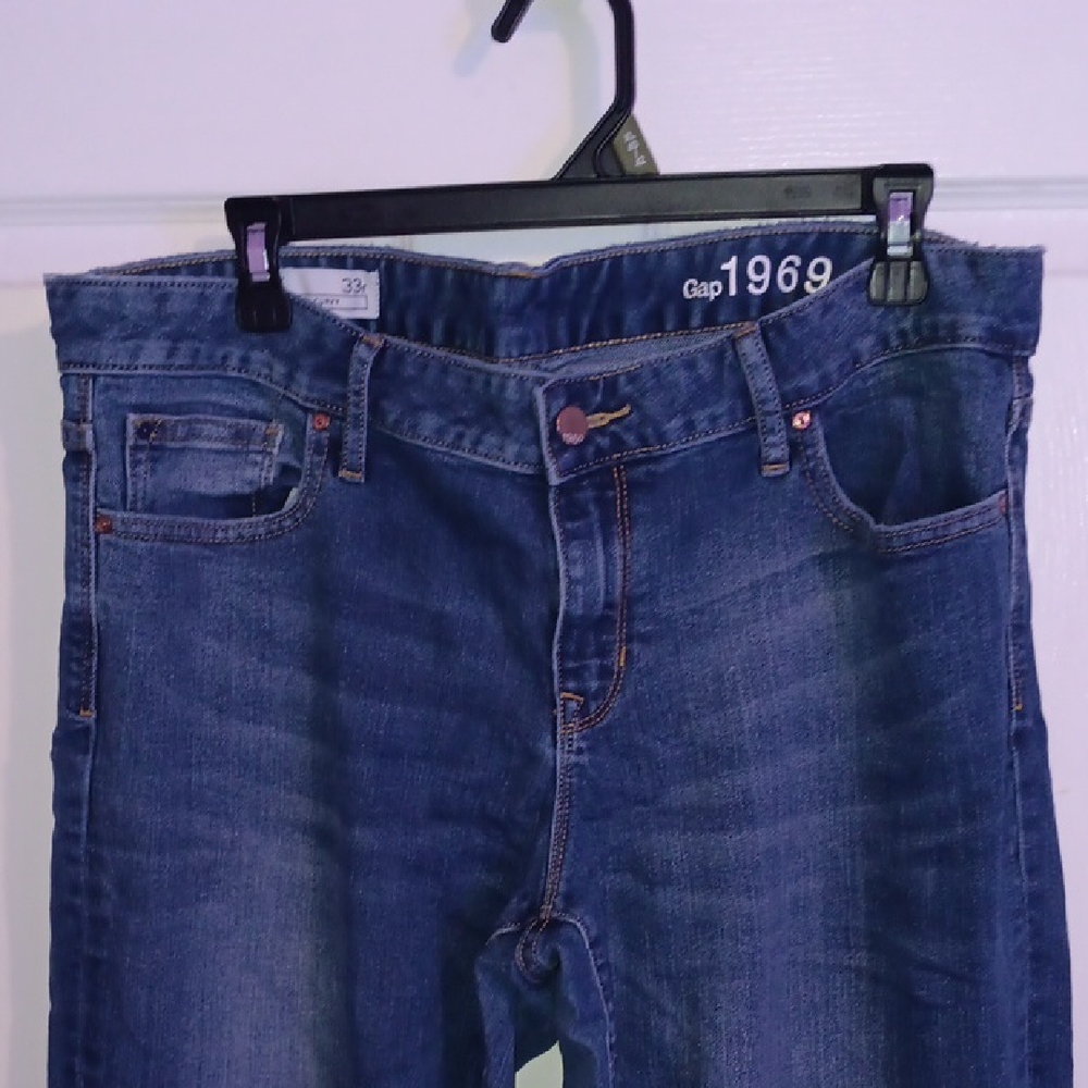GAP Curvy 1969 Classic Indigo Jeans
